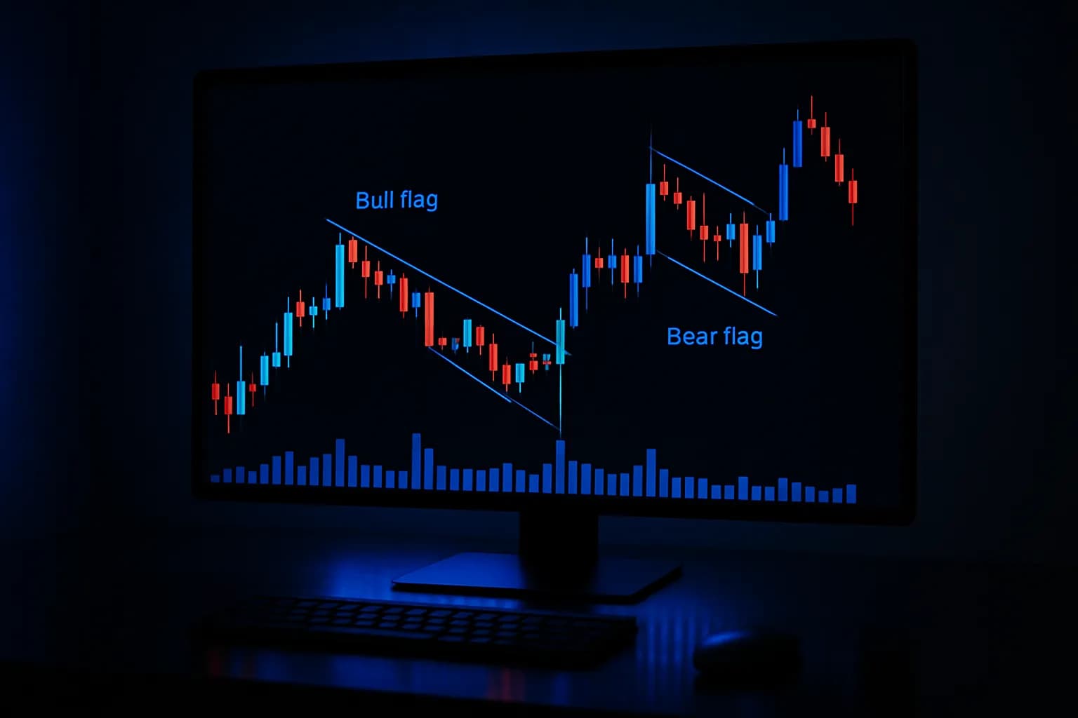 Flag Pattern: Bull & Bear Continuation