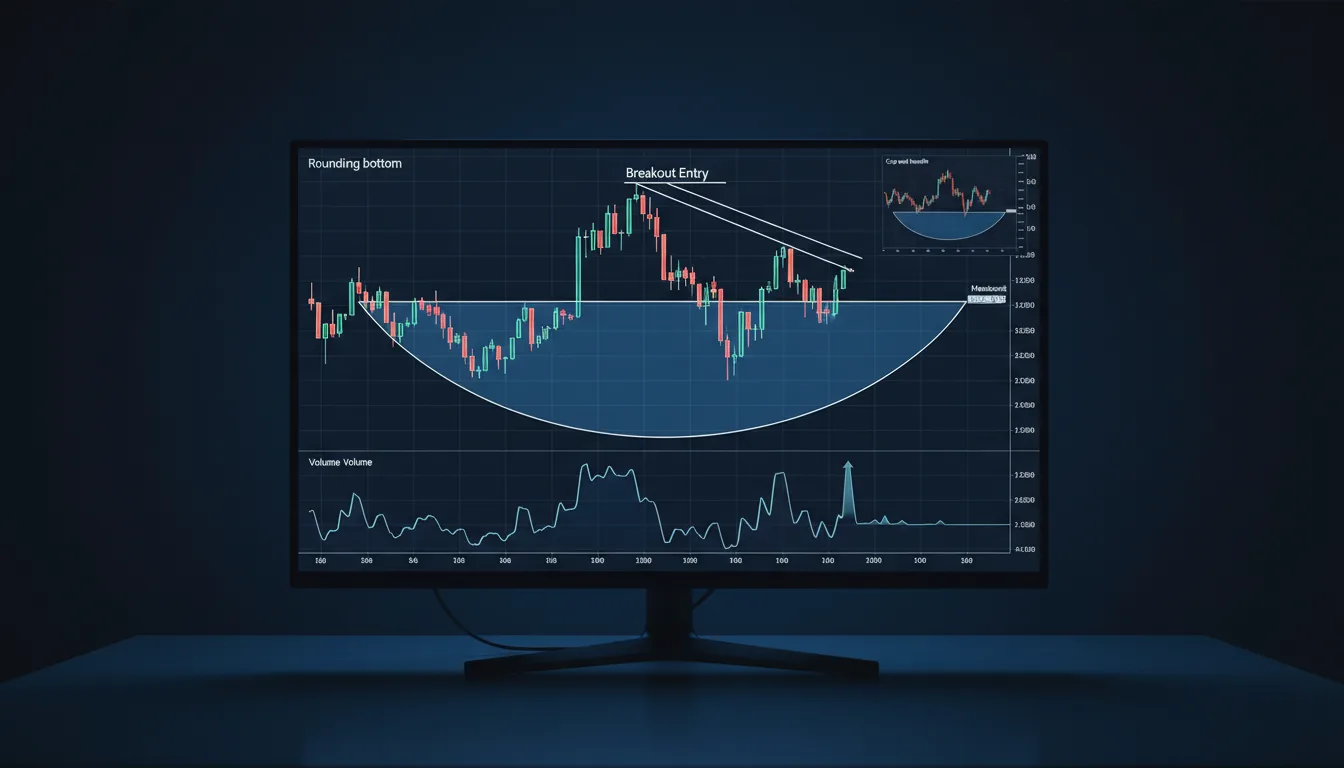 Rounding Bottom: Saucer Reversal Pattern